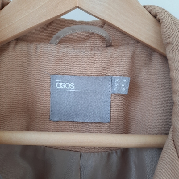 ASOS tan trench - Picture 6 of 10